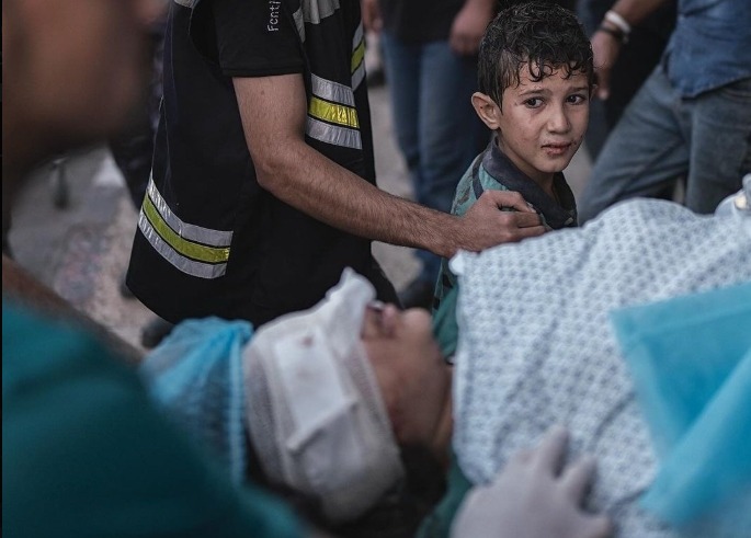 Rudal Israel Hantam Anak-anak Sedang Antre Puskesmas di Gaza, 15 Tewas Termasuk Balita